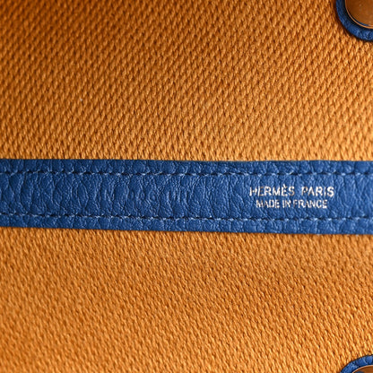 Twill H Negonda Garden Party 36 MM Tote Ecru Desert Bleu France