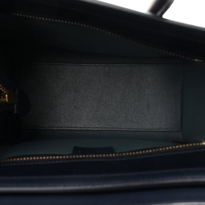 Smooth Calfskin Nano Tri-Color Luggage Brick