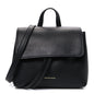 Calfskin Mini Lady Bag Black Flamma