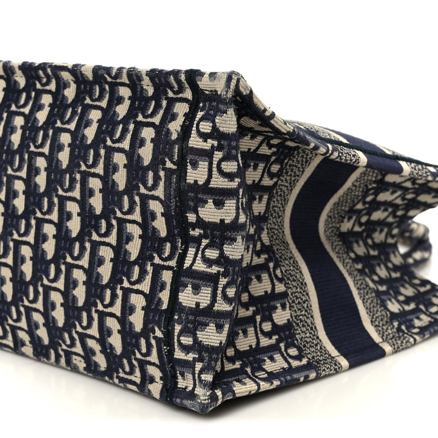 Oblique Medium Book Tote Blue Multicolor