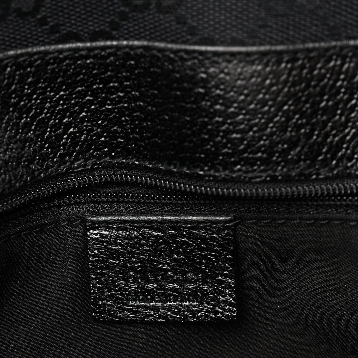 Monogram Satchel Black
