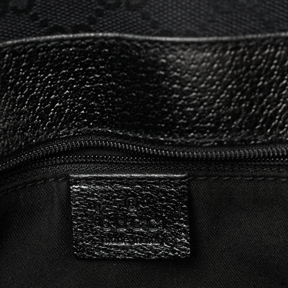 Monogram Satchel Black
