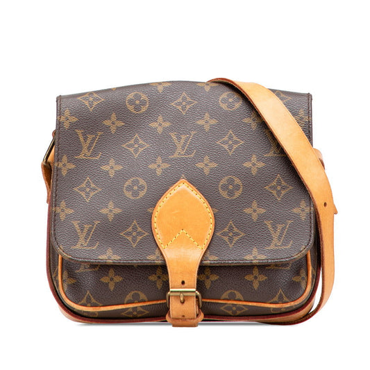 Louis Vuitton Cartouchiere 22 Monogram Shoulder Bag