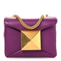 Nappa Micro One Stud Chain Bag Prune