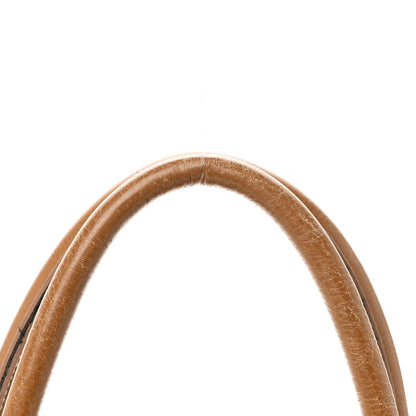 Soft Calf Top Handle Satchel Brown