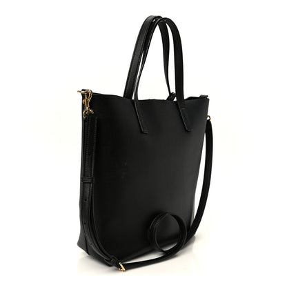 Calfskin Toy Shopping Tote Black