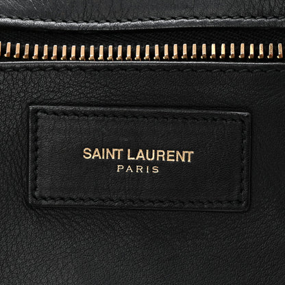 Calfskin Small Classic Y Cabas Black