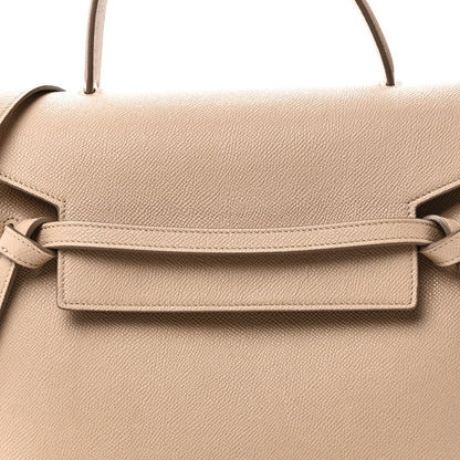 Grained Calfskin Small Belt Bag Dune