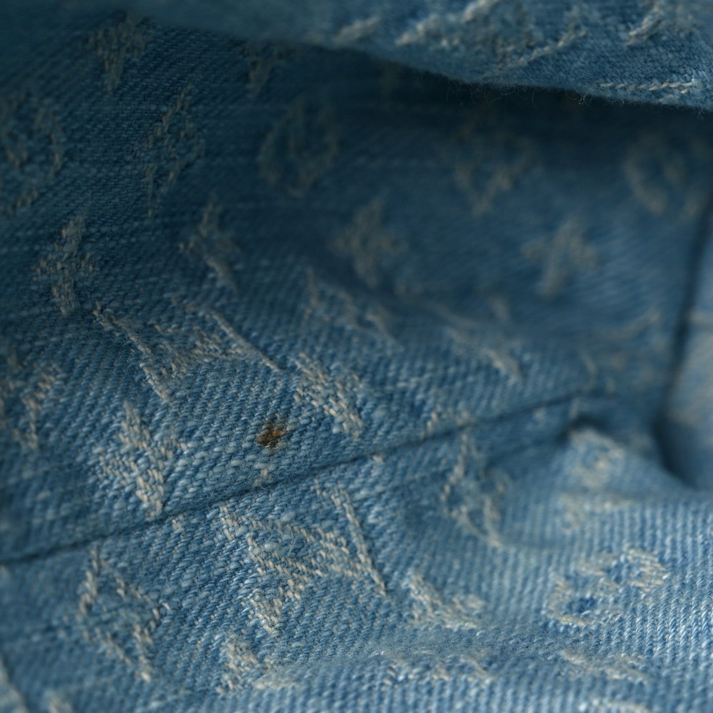 Monogram Washed Denim Let Go PM Sky Blue