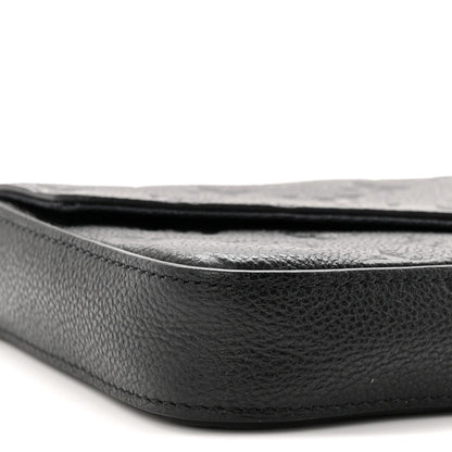 Empreinte Pochette Felicie Chain Wallet Black