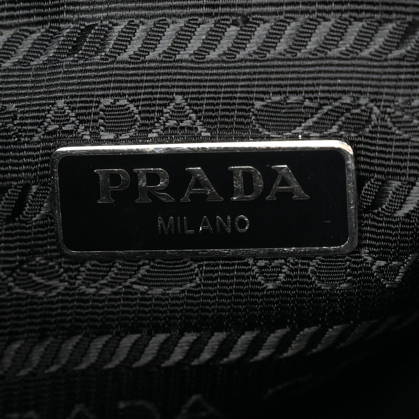 Re-Nylon Saffiano Re-Edition 2005 Shoulder Bag Black