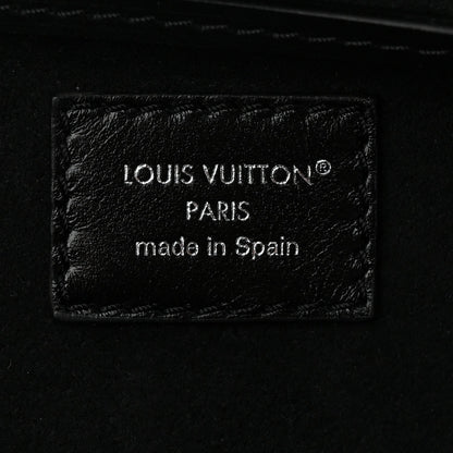 Lambskin Monogram Montsouris Vibe PM Black