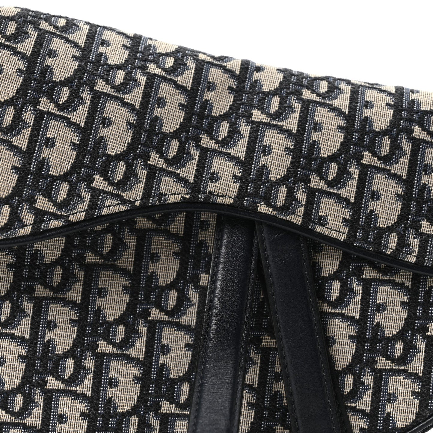 Oblique Saddle Bag Blue