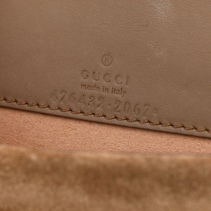 GG Supreme Monogram Super Mini Dionysus Shoulder Bag Taupe