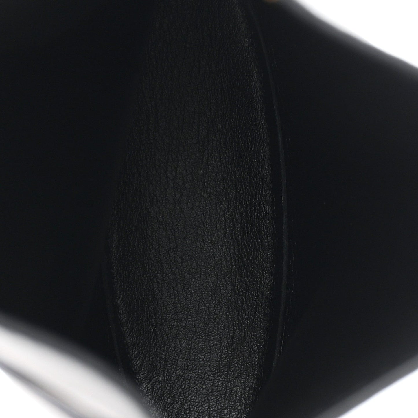 Smooth Calfskin Dice Pocket Black