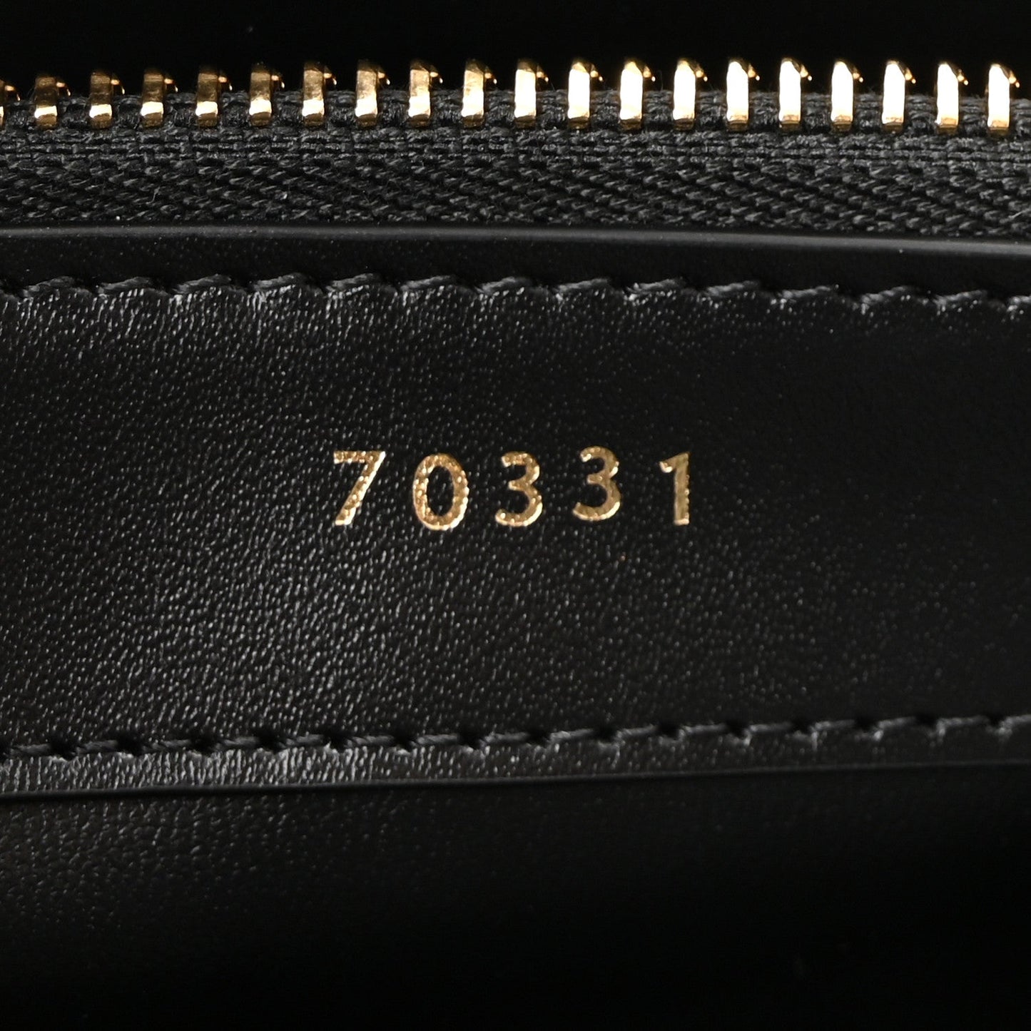 Satinated Calfskin Small 16 Top Handle Bag Black