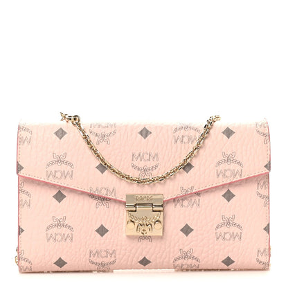 Visetos Medium Patricia Wallet On Chain Soft Pink