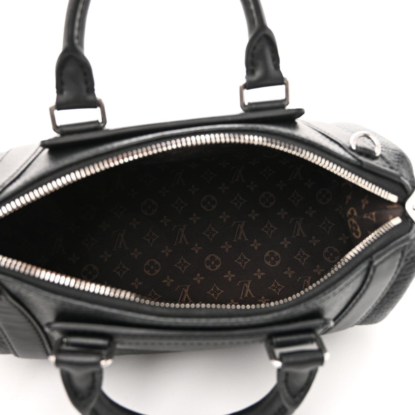 Pixel Lambskin LV Biker PM Black