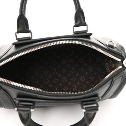 Pixel Lambskin LV Biker PM Black