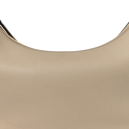 Vitello Grace Matte Small Fendigraphy Hobo Bag Nuvola