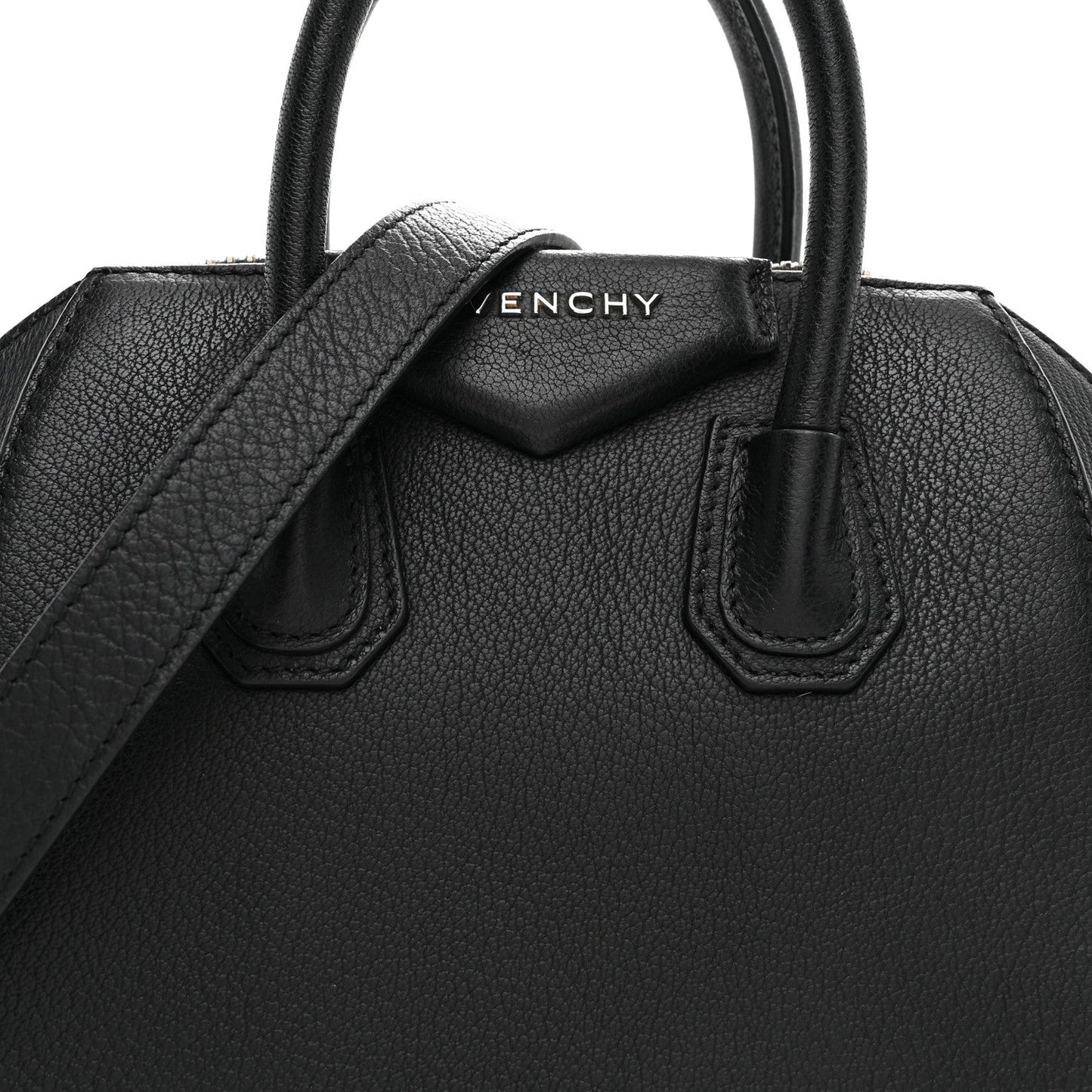 Sugar Goatskin Mini Antigona Black