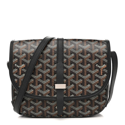 Goyardine Belvedere II PM Messenger Bag Black