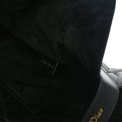 Calfskin Macrocannage Large Toujours Black
