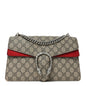 GG Supreme Monogram Small Dionysus Shoulder Bag Red
