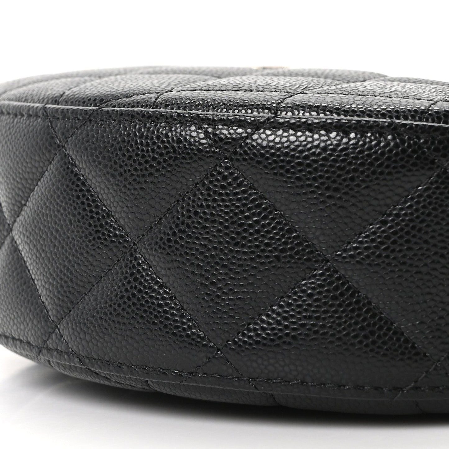 Caviar Quilted Other Shape With Chain Black
