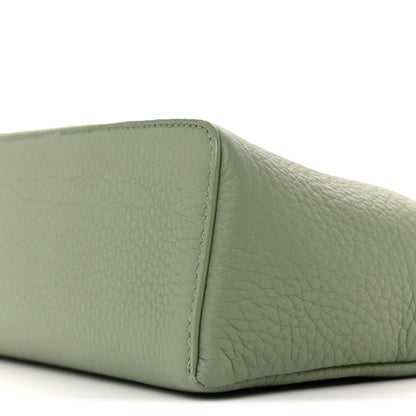 Grained Calfskin L19 Extra Pocket Pouch Sage Brush Leaves