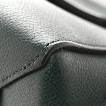 Grained Calfskin Micro Belt Bag Amazone