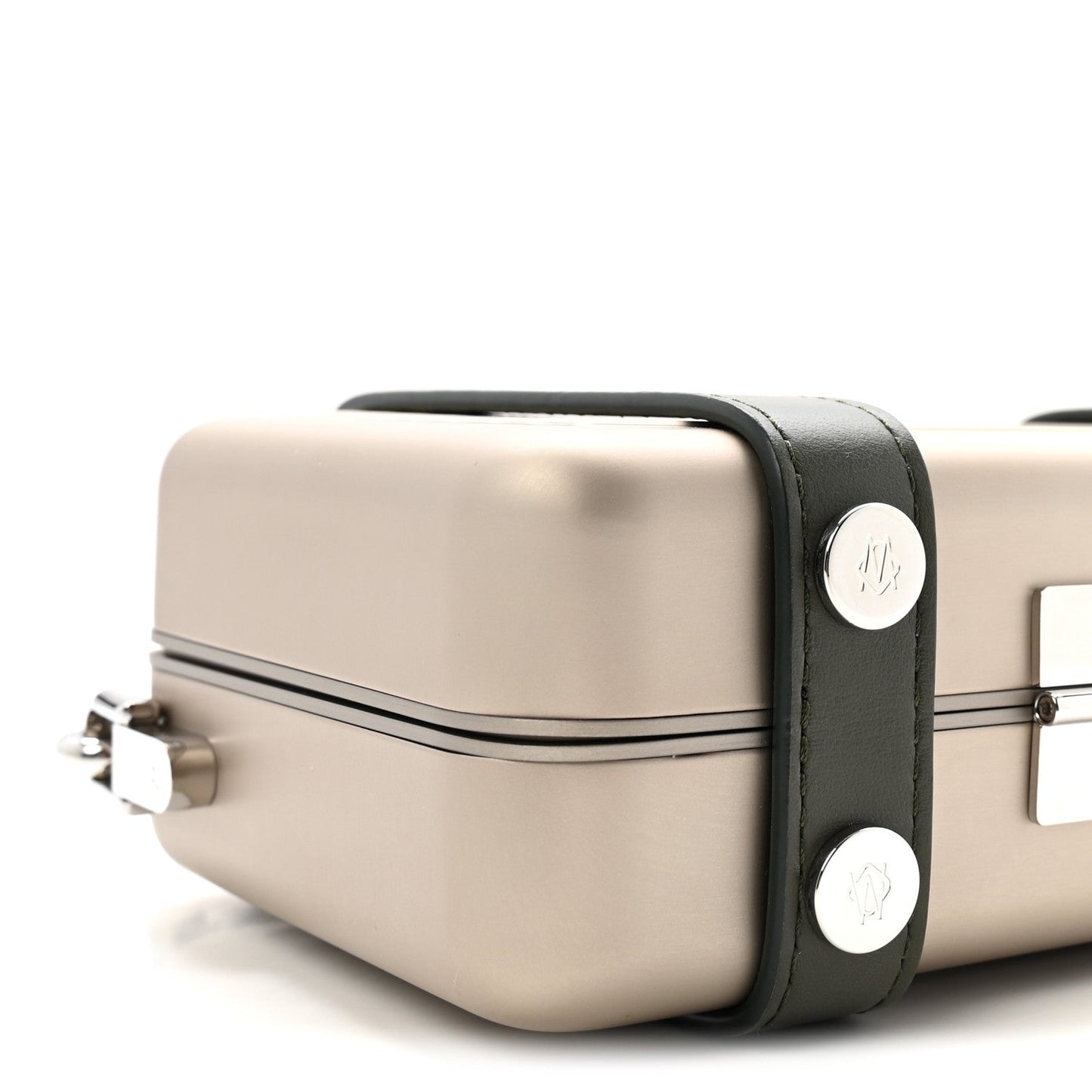 Gloss Polycarbonate Personal Cross-Body Bag Titanium
