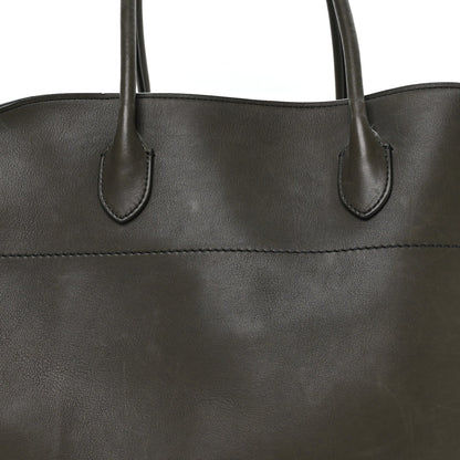 Polished Saddle Calfskin Soft Margaux 17 Koala Grey