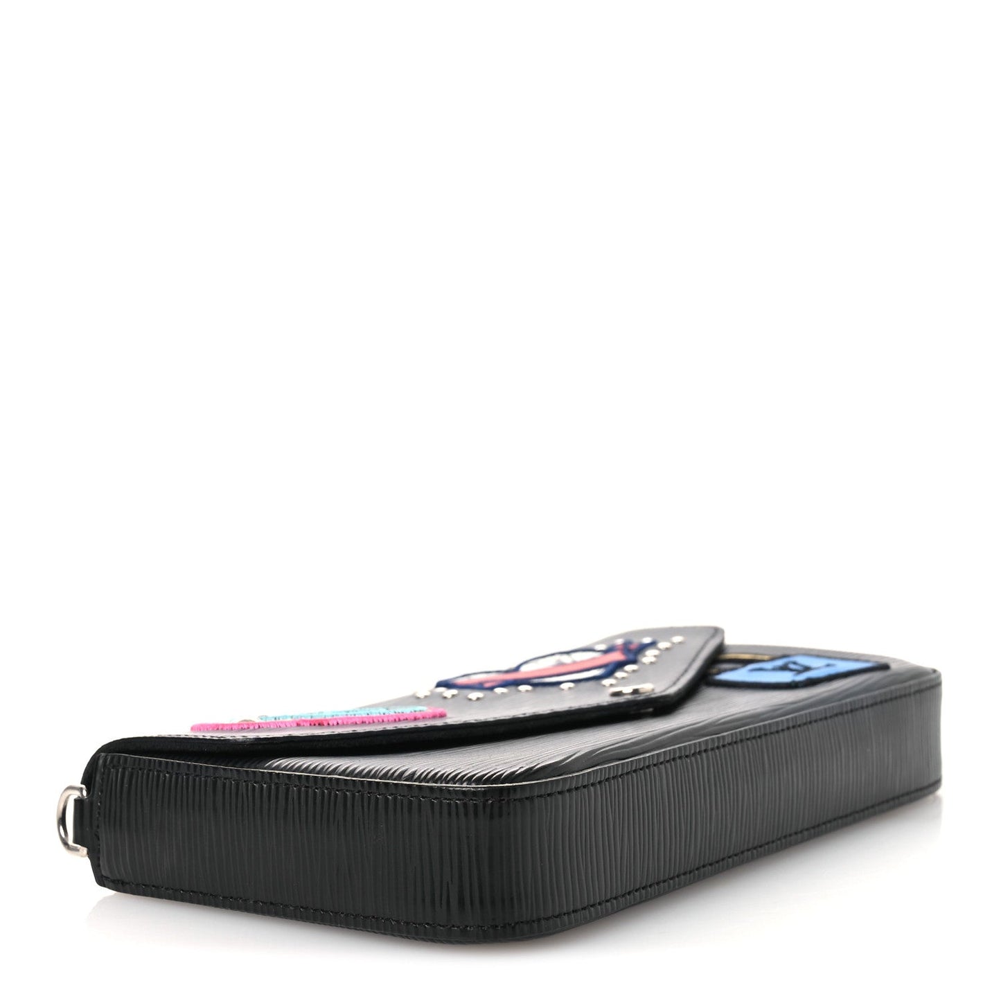Epi LV Stories Pochette Felicie Black