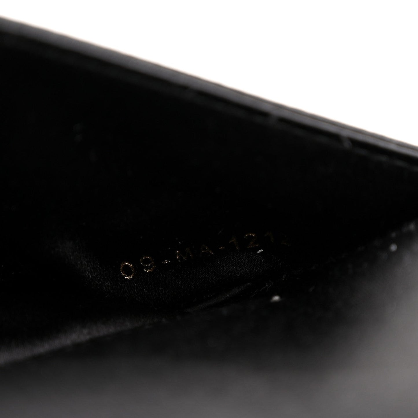 Satin Crystal Mini Saddle Bag Black