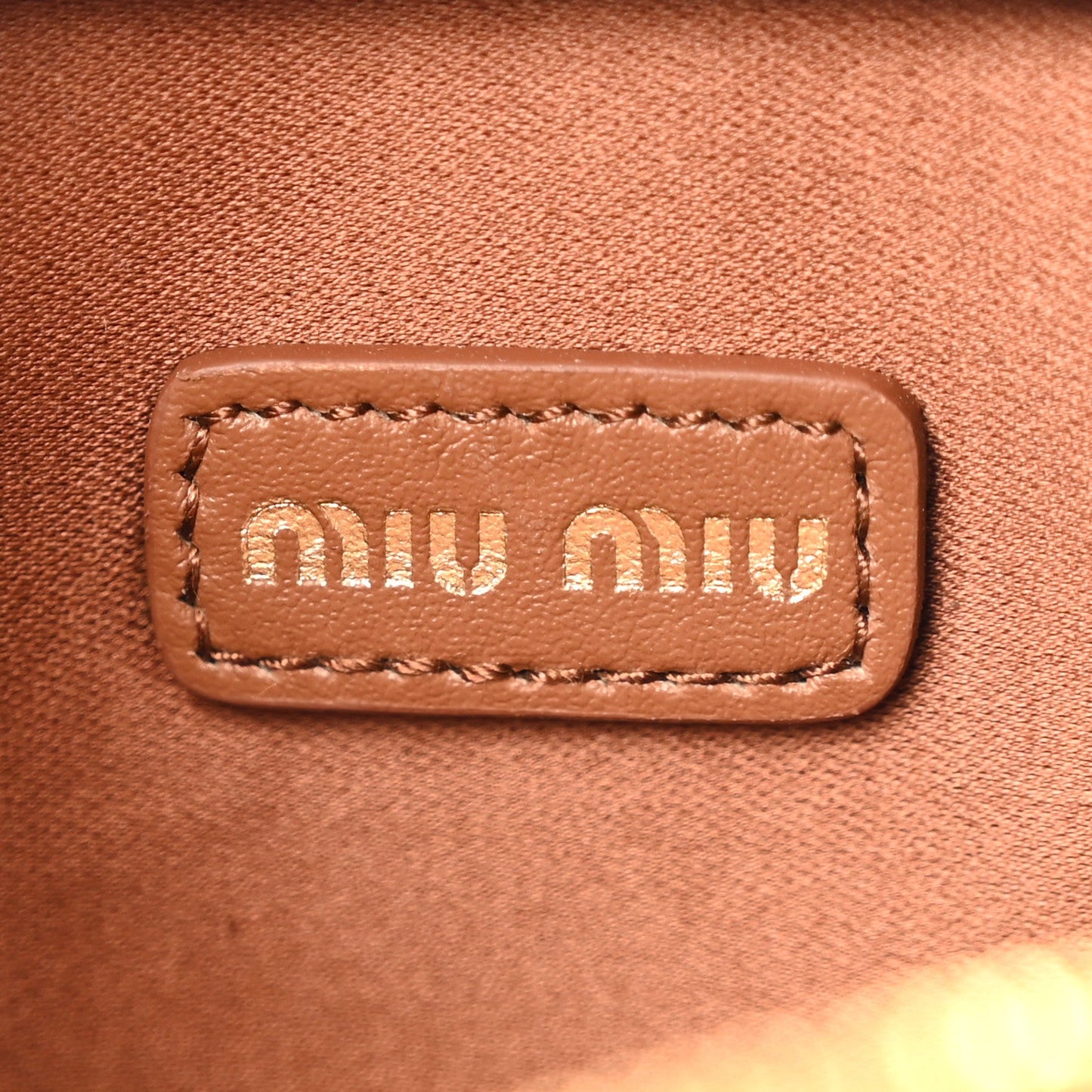 Calfskin Beau Micro Bag Cognac