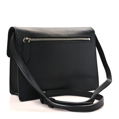 Derby Calfskin Vintage Check Small Macken Crossbody Bag Black