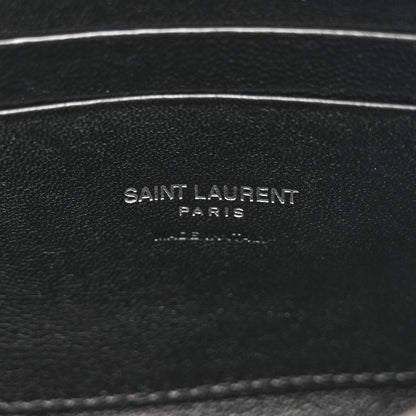 Grain De Poudre Matelasse Monogram Mini Lou Camera Bag Black