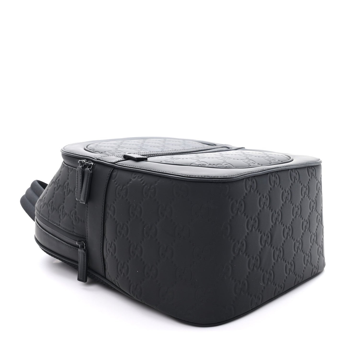 Rubber GG Backpack Black