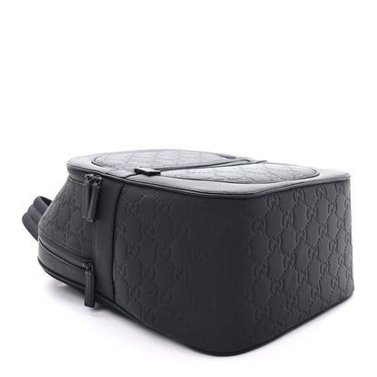 Rubber GG Backpack Black
