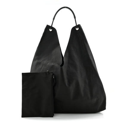 Lambskin Bindle Three Bag Black