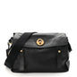 Calfskin Muse Two Messenger Black
