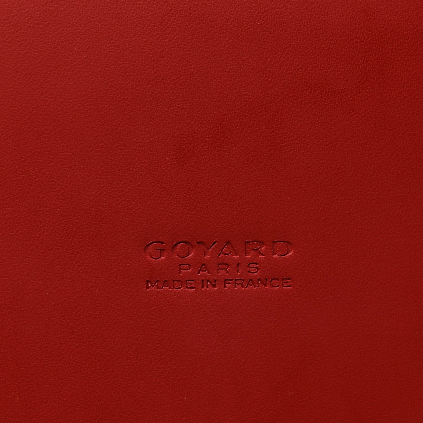 Goyardine Mini Vendome Red