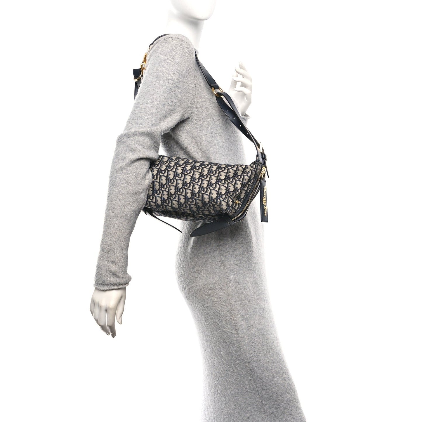 Oblique Small D-Journey Bag Blue