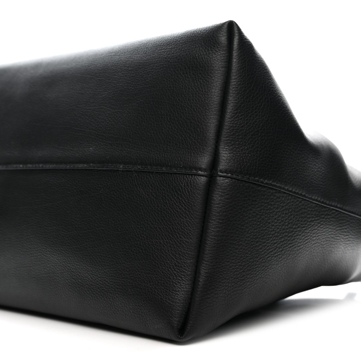 Grained Calfskin Terrasse Bag Black