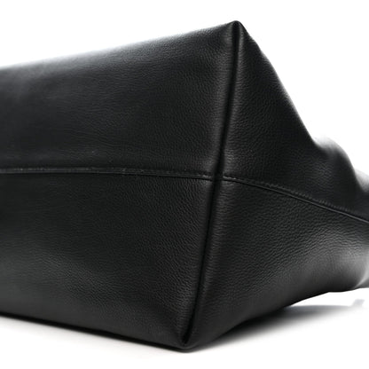 Grained Calfskin Terrasse Bag Black
