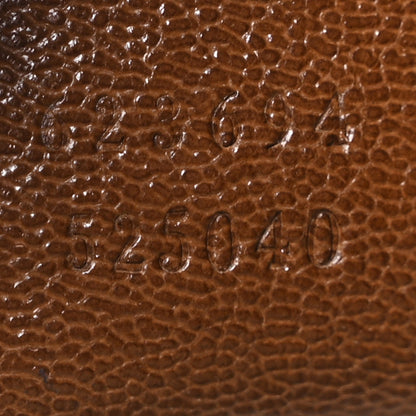 Monogram New Sakai Calfskin Lux Horsebit 1955 Tote Bag Beige Ebony Brown Sugar