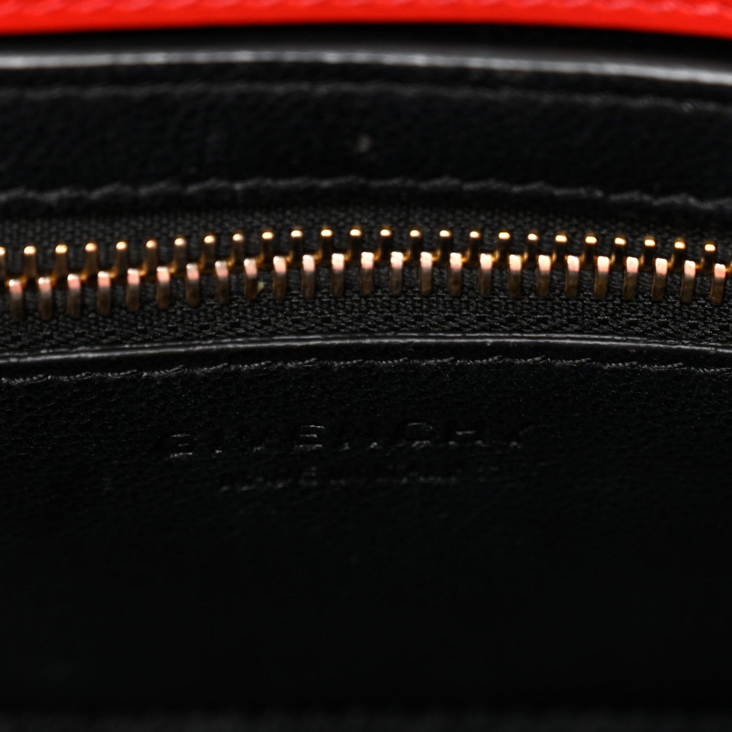Smooth Calfskin Mini Horizon Satchel Red