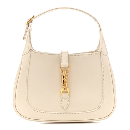 Boarded Dyana Lux Calfskin Mini Jackie 1961 Hobo Mystic White