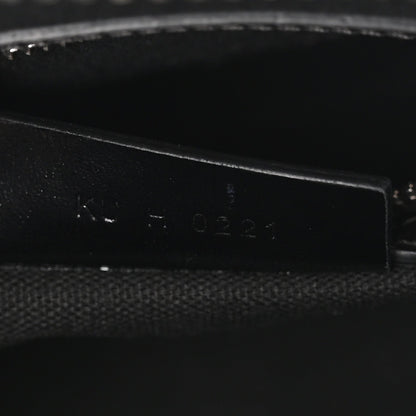 Shiny Lord Calfskin Mini Antigona Black